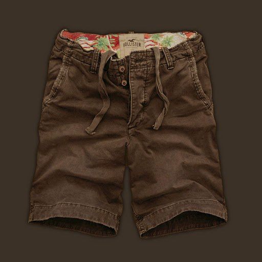 Hollister Hombres Ajuste clásico Vintage Cortos HCO3673